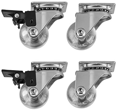 SOTECH SET Möbelrolle SWIFT transparent Ø 35