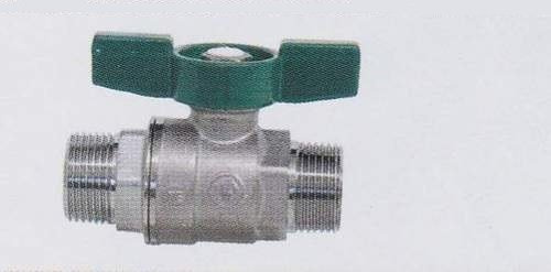 Trinkwasser Kugelhahn DVGW 1 AG x 1 AG mit Flügelgriff