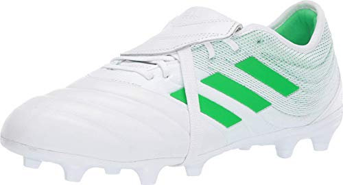 adidas Herren Copa Gloro 19.2 Fußballschuh für festen Boden, Wei (Weiß/Solar Lime/Weiß), 38 EU