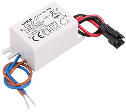 Aexit AC 100-240V a DC 3-5V Convertidor electrónico Transformador LED Fuente de (model: H8827IXII-3885IM) alimentación del controlador