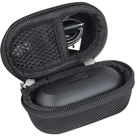 Hard Travel Case for Anker Soundcore True-Wireless Earphones Liberty Lite/Liberty Neo by Hermitshell