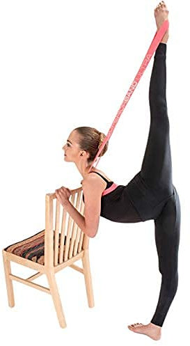 SuperiorStretch Superiorband – Ballett-Stretchband für Tanz- und Gymnastik-Training, Rose