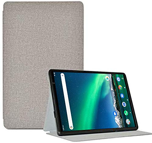 RLTech Hülle für TOSCIDO P101, Ultra Schlank Schutzhülle Etui mit Standfunktion Smart Case Cover für TOSCIDO P101 10 Zoll, Grau