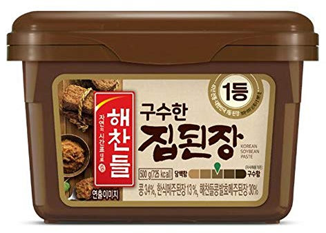CJ Haechandle Korean Soybean Paste (Gusuhan) 500g