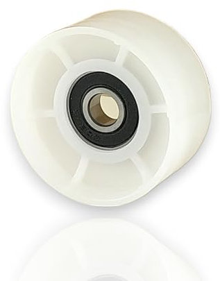 DL-pro Rodillo tensor de 45 mm de diámetro para Bosch Siemens 632045 00632045 tensor de correa con rodamiento de bolas integrado para secadora iQ100 iQ300 iQ500 iQ700 iQ800 iSensoric Maxx Logixx
