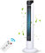 Aigostar Ventilatore a Torre Silenzioso Ventilatore con telecomando 3 Modalità/Velocità Ventilatore con timer da 15H, Oscillazione di 70° Sinistra/Destra Display LED Altezza 92cm