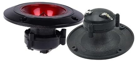 GatherTOOL 2 STÜCKE Piezo Hochtöner 3 Zinch Horn Piezoelektrischer Lautsprecher Höhen Keramik Piezos Lautsprecher Summer High-Pitch Lautsprecher Bühne Hochtöner Hom