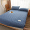 JIANINGHOME Bedding Gesteppte Matratzenauflage- Weich Mikrofaser Matratzen Topper - mit Spannumrandung - Matratzenschoner Unterbett auch für Boxspring-Betten,90x200cm+25cm