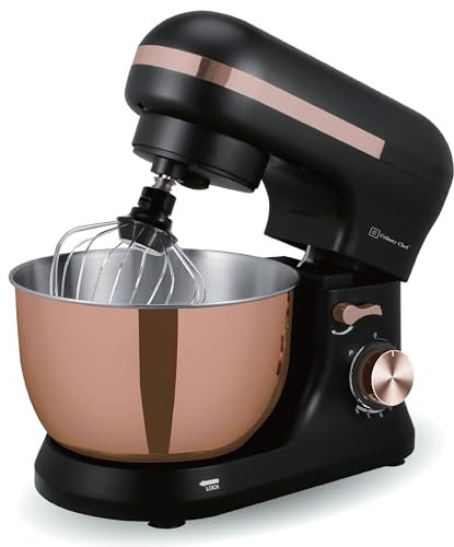CULINARY CHEF - 4.5 liter retro stand mixer (rose gold bowl * special edition*)