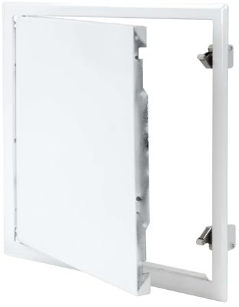 PROTEKTOR Trappe de visite 30 x 30cm blanc, fermeture à clip, pour locaux humides