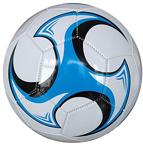 Tagtight Fußball Ball Größe 5, Fussbälle, Wasserdicht Sport Training Ball, Fußbälle Freizeitbälle für Innen und AußEn, Football für Junior und Erwachsene, ideal als Geschenkidee, Blau