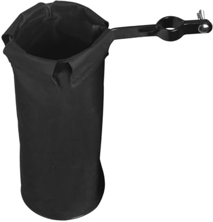 Toyvian Drumstick Tasche aus Oxford Stoff Aufbewahrungstasche für Schlagzeug Beckenständer Wasserabweisend mit Befestigung für Sticks Notenständer Geeignet Robust und Tragbar