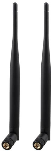 Futheda 2 Stück NB-IOT Antenne 915 MHz SMA Stecker 5 dBi Omnidirektionale Antenne für drahtlose Kommunikation Videoüberwachung Router Sicherheitssystem Smart Home-Fernbedienung