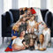Ldsgdfst Decke Dwayne Douglas Johnson, weiche und bequeme Woll-Fleece-Überwurfdecke für Sofa, Büro, Auto, Camping, Yoga, Reisen, Heimdekoration, gemütliche Plüsch-Stranddecke, Geschenk, 203,2 x 152,4