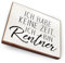 Magnet aus Buchenholz Kühlschrankmagnete mit Sprüchen (Ich Habe Keine Zeit ich Bin Rentner)