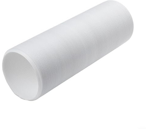 EpheyFIF Klimaanlagenschlauch, Gewindekupplung für tragbare Klimaanlage, Abluftschlauchkupplung, Abluftschlauchverbinder für tragbare Klimaanlage (130 mm x 1,5 m)