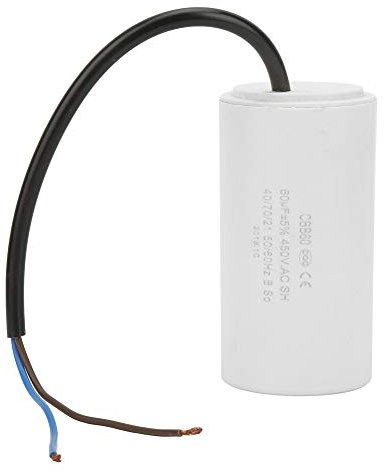 CBB60 High Insulation Motor Running Capacitor 450V 60UF 0.2 for Household Electrical Appliances Wood Splitter Capacitor