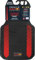 Lot de 2 Tapis Red Bull Powerbar en PVC Noir/Rouge pour fourgons, Confortables et résistants à la saleté