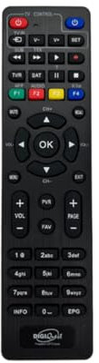 Telecomando originale per decoder digitale terrestre modello Digiquest X2O STICK
