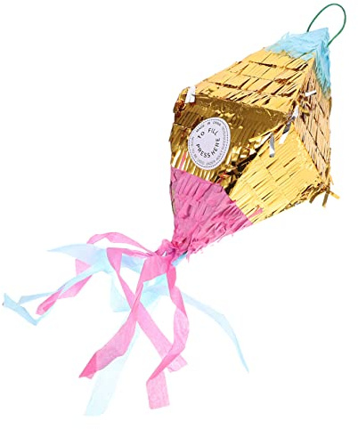 Toyvian Pinata Aus Aluminiumfolie Schokoladen Piñata Party Dekoration Mit Motto Pinata Spiel Hochzeitsdeko Partytüten Party Dekorations Requisiten Papier