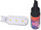 Kit de Résine UV, Lampe de Durcissement 25 G de Colle pour les Bijoux Faisant des étuis de Téléphone Adhésifs d'artisanat Débutants avec époxy Léger (Étiquette rouge)