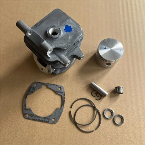 AOIUU Kit de Segments de Piston de Cylindre CS2511TES adapté for Echo/for tronçonneuse SHINDAIWA 251TS 251TSC CS-2511TES CS-2511 2511TS 2511T 2511P # P021050120
