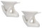 ULTECHNOVO 2ensembles Passoires À Thé Céramique Avec Support Porcelaine Guanyin Accessoires Pour Thé Chinois