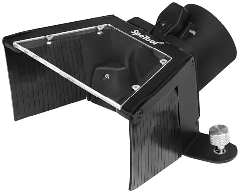 SpeTool Aspiration de la poussière pour table de défonceuse avec raccord de diamètre extérieur de 2,5 pouces pour tuyau de récupération, fenêtre acrylique transparente avec lumière LED, trous de