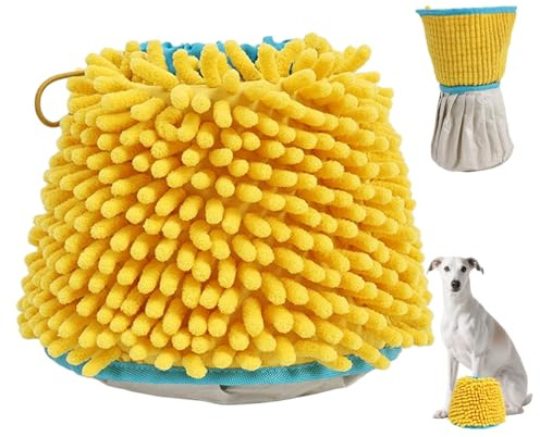 Ferricult Dog Paw Cleaner, 2-in-1 Dog Foot Washer & Dryer Cup with Built-In Towel, Portable Pet Foot Cleaning Washer for Mud, Dirt, Sand, and Water, S, Día de Pascua