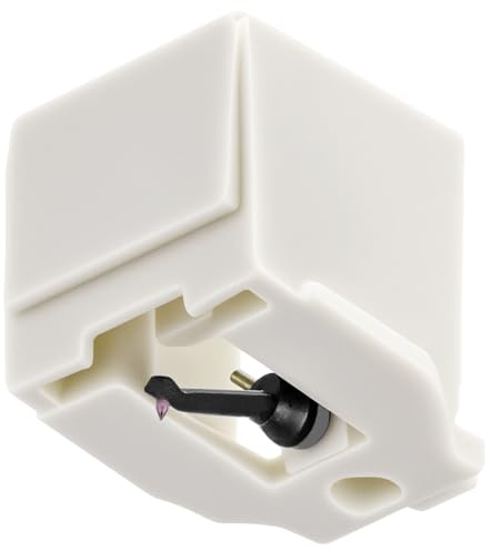QWORK® Aguja de Repuesto para Tocadiscos Compatible con Audio Technica AT3600L Cartucho