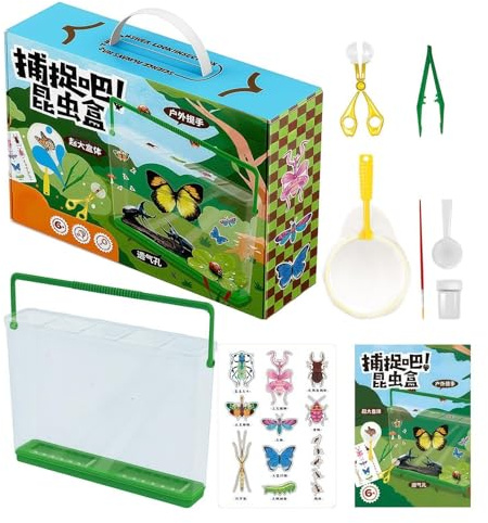 Générique Kit Esploratore per – Kit Esploratore All'Aperto, Giocattoli Regalo, Di Attrezzature Da Campeggio Di Scoperta | Attrezzature Interattive di apprendimento Della Natura per Io