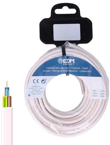 Cable de Interfaz Paralelo EDM 28136 3 x 1 mm 50 m