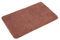PANA® Flauschiger Badvorleger (50x80 cm) • Hochflor Badteppich aus weichen Mikrofasern • rutschfest & waschbar • Duschvorleger, Badematte, Badezimmerteppich • Farbe: Braun