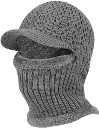 TAGVO Winter Thermo Gesichtsmaske Sturmhauben, Warm Fleecefutter Nackenwärmer, Winddicht Dick Radsport Ski Laufen Gesichtsmaske für Erwachsene Frauen Männer Sport im Freien - Universalgröß