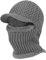 TAGVO Passamontagna Termico Invernale, Cappello Elastico Lavorato a Maglia con Fodera in Pile Scaldacollo, Maschera da Sci Calda e Spessa Antivento per Adulti Donna Uomo Sport all'Aria Aperta