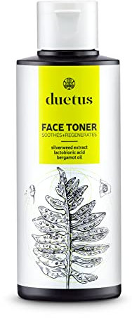 DUETUS Gesichtstoner. Gesichtswasser für Männer & Frauen. Gesichts tonic für Mischhaut und Haut mit Unvollkommenheiten. Vegan Naturkosmetik Größe 150 ml.
