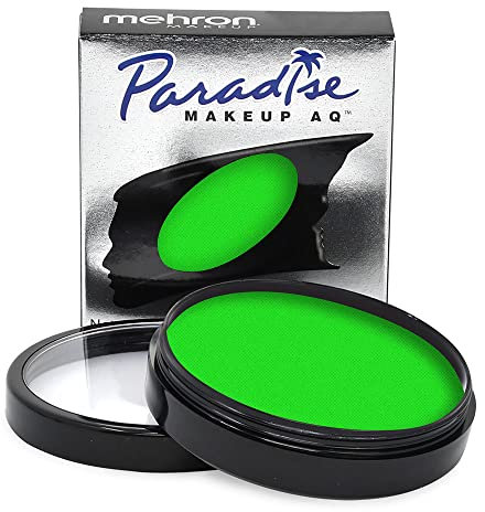 Mehron Paradise Makeup AQ - UV - Martian (UV verde, 40 gr)