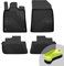 FROGUM No.77 Tapis de Sol Voiture Toutes Saisons pour Peugeot 407 2004-2011 | Matériau TPE Durable