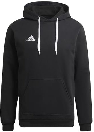 adidas Uomo Entrada 22 Sweat Hoodie, Black, M Tall