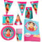 Party Factory `Heidi´ XXL-Set, 10 Becher, 10 Teller, 20 Servietten, 1 Tischdecke, 1 Wimpelkette, 10 Partyhüte und 10 Partytüten