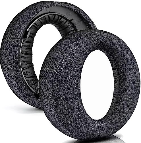PS5 Ersatz-Ohrpolster für Sony PlayStation 5 Pulse 3D PS5 kabellose Kopfhörer, Headset-Ohrpolster, Reparaturteile (atmungsaktives Netzgewebe)