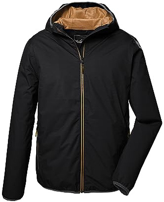 Killtec Herren Kos 258 Mn Jckt Funktionsjacke mit Kapuze, Outdoorjacke packbar