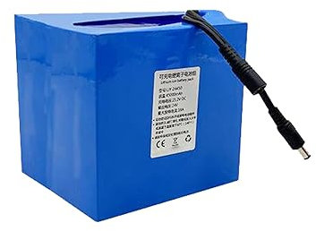 SSCYHT DC 24V wiederaufladbarer Akku 5000mAh-45000mAh tragbarer Lithium-Polymer-Akku 25,2V für elektrische Spielzeuge Außenbeleuchtung LED-Streifen Ersatzbatterie,24v45000mah
