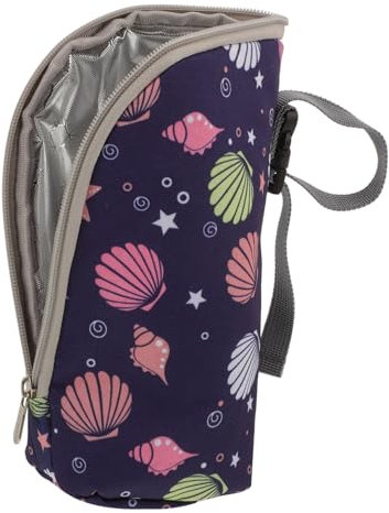 ibasenice Isolierte Babyflaschen-Tasche Aus Oxford Tragbarer Flaschenhalter Für Milchflaschen Warmer Begleiter Für Ausflüge Für Unterwegs Schützt Vor Kälte Und Hält Getränke Warm