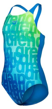 ARENA Costume da Bambina Performance Multi Colours V Back