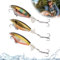 AUEFUDQ 3 Stück Topwater Angelköder mit Propeller-Schwanz, Perfekt für Süß- und Salzwasser, Schwimmende Köder für Bass, Wels und Hecht, EIN Angeln Wobble Oberfläche Bass Köder