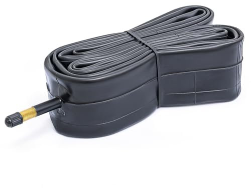 28 pulgadas Cámara de aire 700x35C/43C 37/45-622 para bicicletas Tubo reforzado compatible 700x35C 700x38C 700x40C 28x1.4 28x1.5 28x1.60 bicicletas de carretera/montaña, válvula Schrader AV48mm (1 PC)