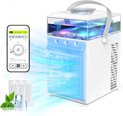 Portable Air Conditioner, Air Cooler, 5 in 1 Mini Portable Air Conditioner
