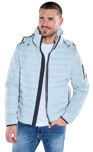 engbers Herren Steppjacke, Hellblau