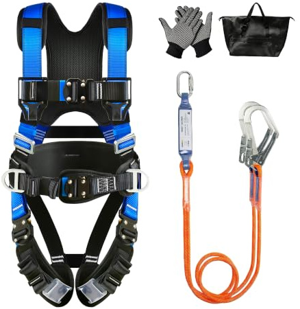 YouProtect Harnais de sécurité réglable, protection épaisse de la taille, utilisé pour les opérations en haute altitude